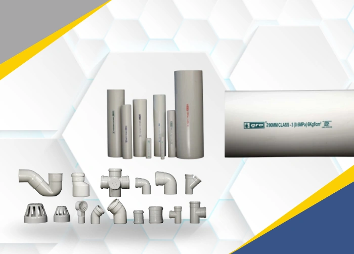 Water Supply Pipes & Fittings from GK Plasticks